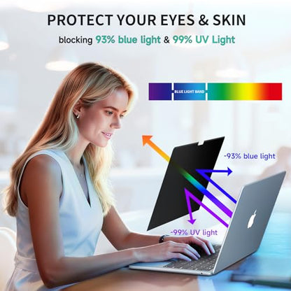 Mao Yeye 13.6 Inch Privacy Screen Filter A2681 A3449 Anti Glare