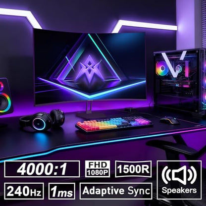 Amzfast 27 Inches AMZG27C1 PRO FHD 1080p 240 Hz VA Monitor