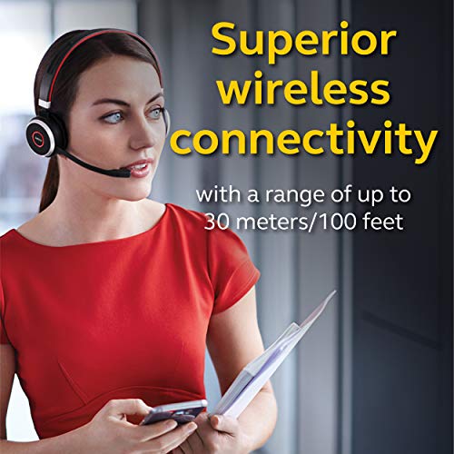 Jabra Evolve 65 Stereo 6599-823-309 Wireless Headset with Link 370 USB Adapter