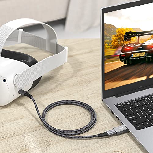 XAOSUN USB C Female to USB Male Adapter (2-Pack) 10Gbps Data Transfer 100W Fast Charging OTG-R