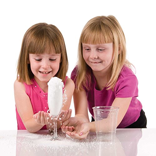 Science Gone Fun 1LB-SNOW Instant Snow Powder 1-Pound Sodium Polyacrylate Educational STEM Kit