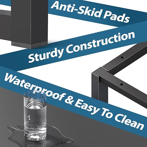 SHW 40-Inch OD-11A-K Computer Desk 19"D x 40"W x 28"H Black