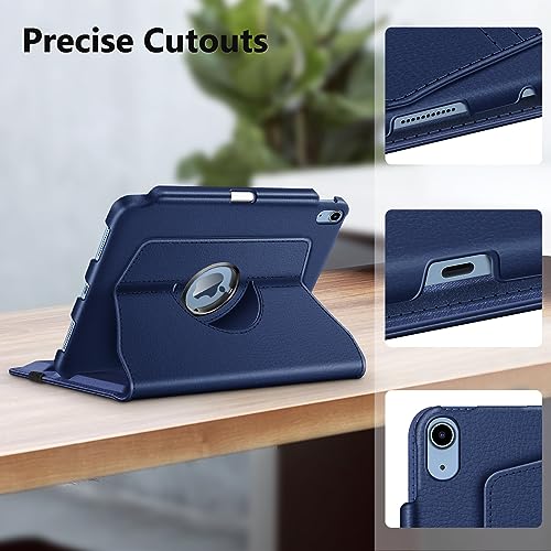 Fintie 11 Inch iPad Case EPAS015-A Hard Faux Leather Navy