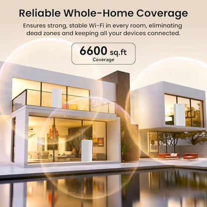 Tenda ME3 Pro 3PK Dual-Band Wi-Fi 7 Mesh System for Home and Office