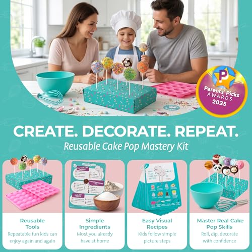 Tovla JR. A84-CAKEPOP Baking Kit for Ages 4+