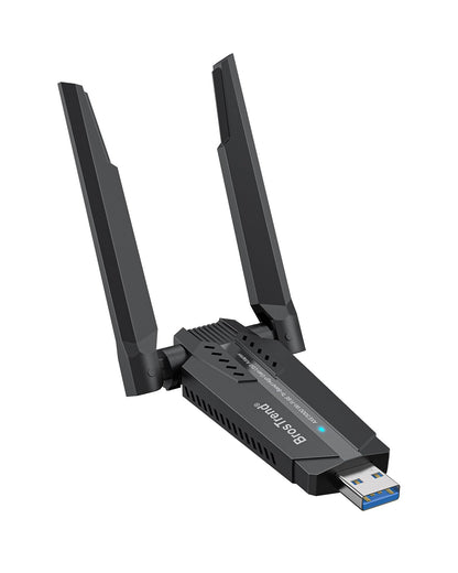 BrosTrend 3.62in AXE3000 WiFi 6E Linux USB Adapter USB 3.0