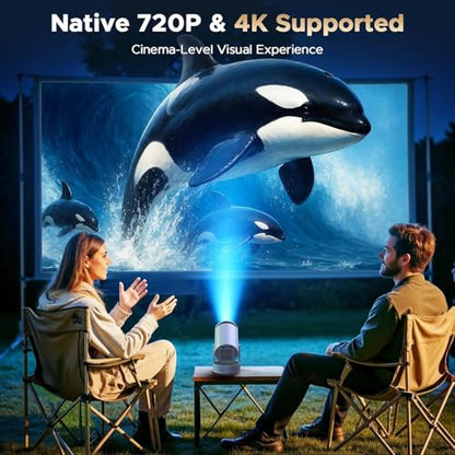 CAMWORLD 150 Inch PR09 1920 x 1080 Projector LED Portable