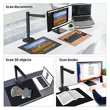 CZUR 2 Pounds Aura Pro 5696x4272 Document Scanner USB