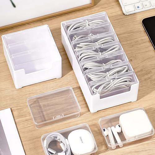 Keqeeo 9.45in x 4.33in Model LO96 Indoor Cable Organizer Box Set