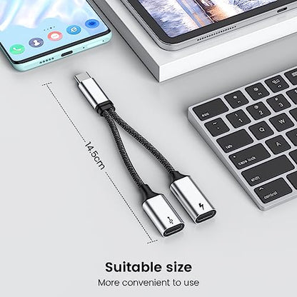 MOGOOD USB Type C 2-in-1 Splitter Cable RIV001