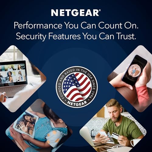 NETGEAR 1.7" C7000-100NAS 1900Mbps Dual-Band Wireless Router with DOCSIS 3.0