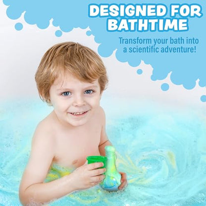 Tub Works 6 Pack TW-BPB-6 Nontoxic Bath Bombs Interactive Science Concept for Children