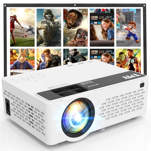 TMY 200W V08 720P LCD Projector 200 ANSI Lumens Portable