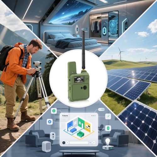 Meshnology Wio Tracker L1 3000mAh Battery Bluetooth FreeRTOS 1.3" OLED IoT Development Kit