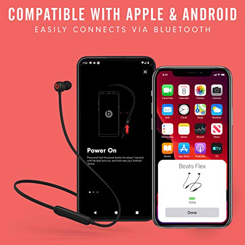 Beats Flex Wireless Earbuds MYMC2LL/A 12 Hours Battery Life Class 1 Bluetooth