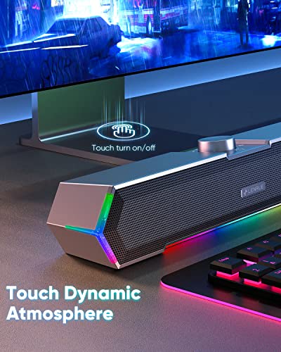 LENRUE G11 2.0 Stereo Speakers USB Powered AUX Connectivity