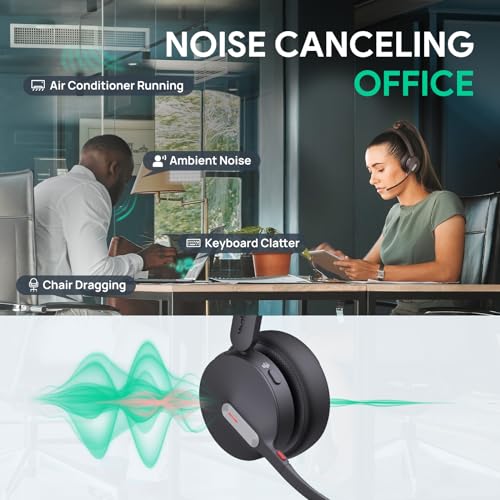 Yealink BH70 Mono Wireless Headset with Stand Teams USB-C/A