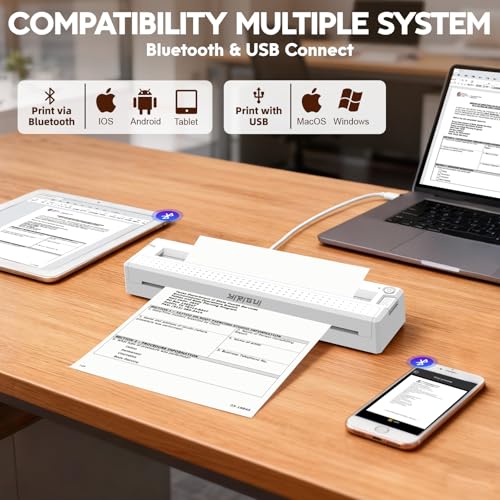 YIRIGUI 11.5" M9 Monochrome Thermal Printer Portable