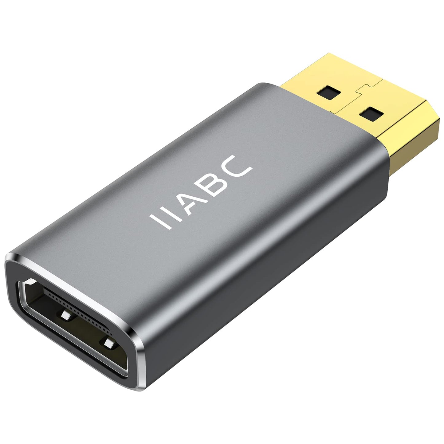 IIABC HDMI Adapter 4K, Model 5e40d1e3-7769-4fd2-8da5-d54d582f8e3b, HDMI, 1 Port, 1 Amp, Grey