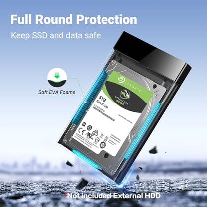 UGREEN 2.5" Hard Drive Enclosure USB 3.0 - Black