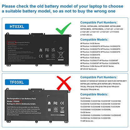 Fancy Buying HT03XL 11.55V 41.9WH Lithium Polymer Laptop Battery