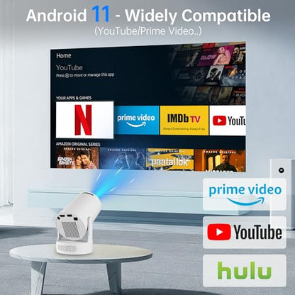 Xorytin Portable Projector HY300 ULTRA 1280 x 720 5.2 Feet LED Projector
