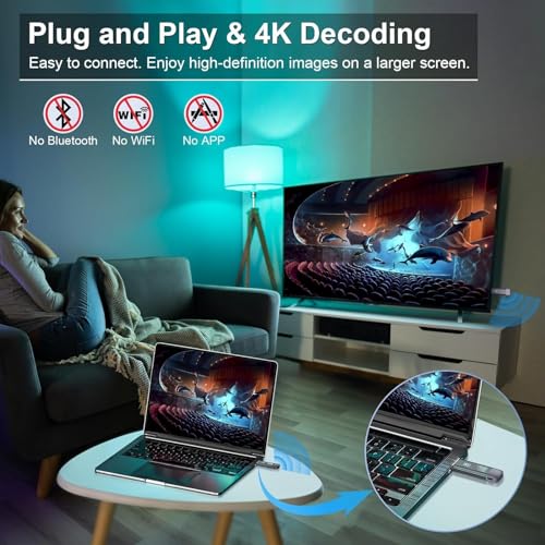 TTQ TR60-Green HDMI Wireless Transmitter/Receiver 4K 60Hz Metal