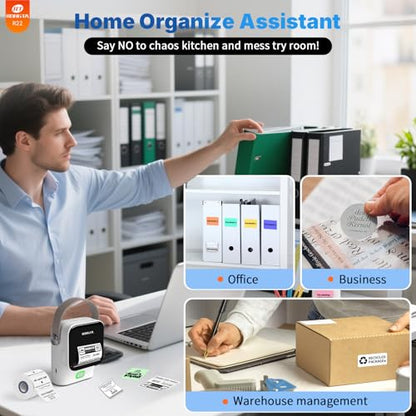 Rongta 2" R22 203 DPI Thermal Label Maker Portable Bluetooth Printer