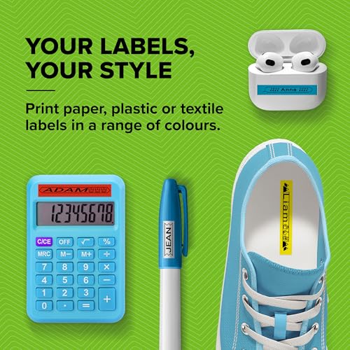 DYMO LetraTag 200B Thermal Label Printer, Monochrome Print, Bluetooth Connectivity, 160 x 160 Resolution