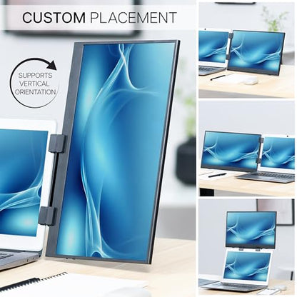 VIVO 5.9" x 2.8" x 1.8" Portable Monitor Holder STAND-PM01A