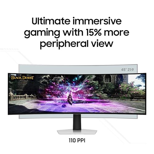 Samsung 49" LS49CG932SNXZA QHD Ultra Wide 1440p 240Hz OLED Monitor