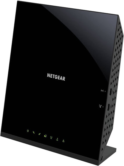 NETGEAR C6250-100NAS Cable Modem Wi-Fi Router Combo, AC1600 Speed, DOCSIS 3.0, Dual-Band, 2-Port Ethernet