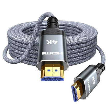 Highwings 150 Feet 4K-45M-HD-New HDMI Cable 18Gbps Indoor Outdoor Male-to-Male