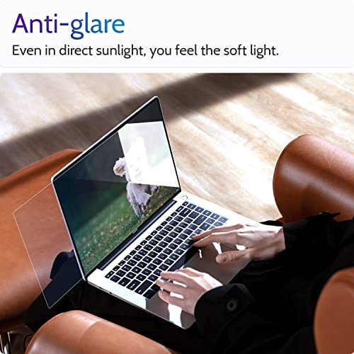Peslv 15.6 Inch Laptop Screen Protector Model JS-1234 Anti Glare 99.3% Blue Light Block Scratch Resistant Matte Finish