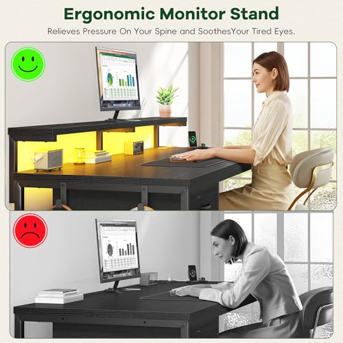 DurayLoly 47.2 Inch Computer Desk Model B0F196128M