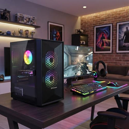STGAubron ABR1222 Computer Tower Intel Core i5, 3.6 GHz, 16GB RAM, 512GB SSD, Windows 11 Home, 1920x1080, Black