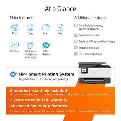 HP OfficeJet Pro 9015e Inkjet Printer 4800 x 1200 DPI Color Automatic Duplex 1G5L3A