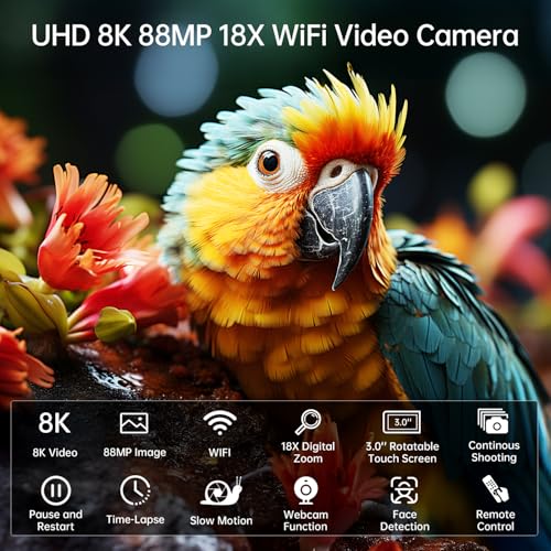FlyFrost 8K Video Camera HDV-255K 8K 15FPS CMOS Camcorder