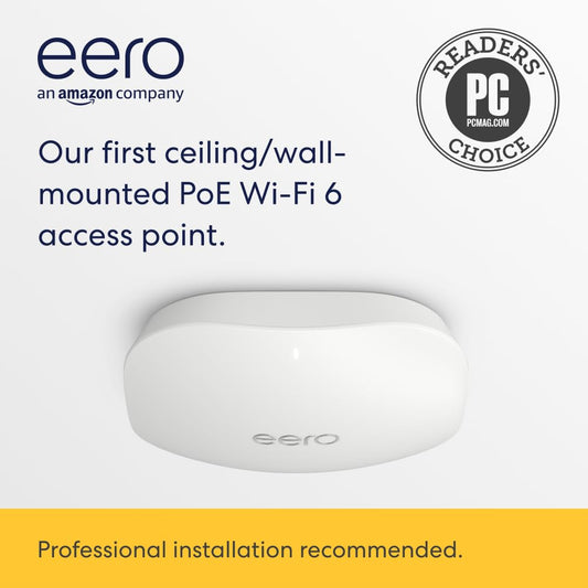 Amazon eero PoE 6 Access Point Dual-band Wi-Fi 6