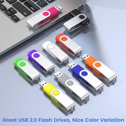 ABLAZE 1GB ZX-10P USB 2.0 Flash Drive 10 Pack