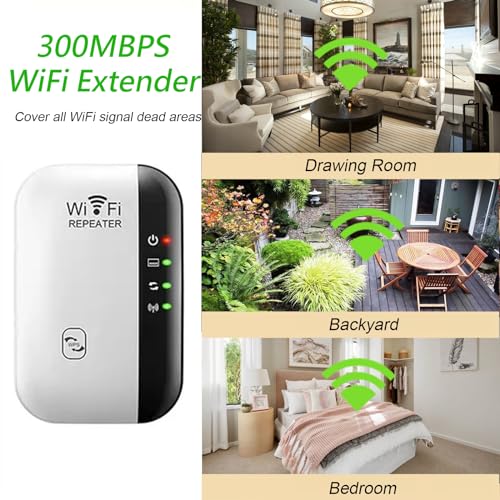 senri Wireless WiFi Repeater 802.11a/b/g/n/ac Dual-Band 300 Mbps