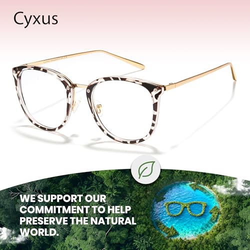 Cyxus 51mm 8169 Prescription Eyewear Frames Full Rim Cat Eye TR90 Adult Eyewear
