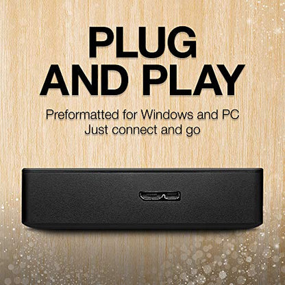 Seagate 5TB STGX5000400 USB 3.0 Portable External Hard Drive