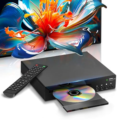 SHIWAKOTO DVD Player SH-DVP ULTRA 1080p 5.1 Surround HDMI CD, DVD, VCD, SVCD