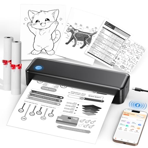 PEDOOLO 8.5 x 11 A40 Monochrome Thermal Printer 203 dpi