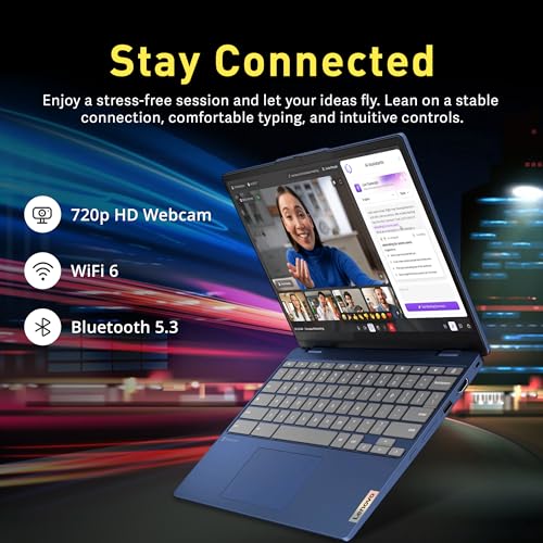 Lenovo 12.2" N100 4GB 1920x1200 2-in-1 Laptop