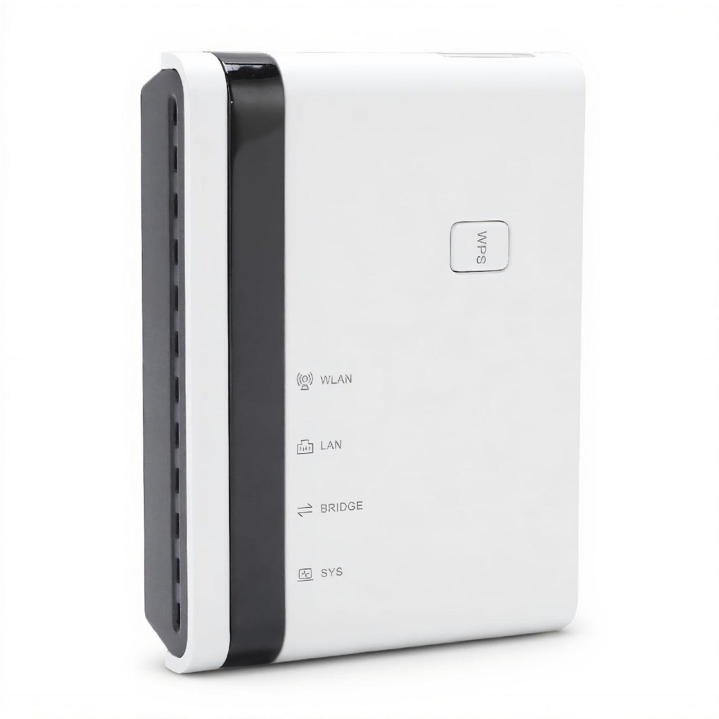 ASHATA Wireless Print Server, 10/100Mbps Ethernet Bridge for 4 Printers, Wired and Wireless Network Compatibility