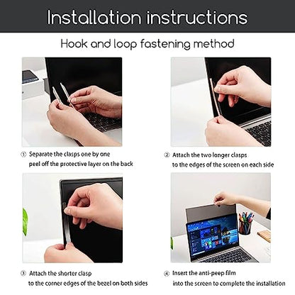 KEANBOLL 14.5 Inch 16:10 Laptop Anti-Glare Privacy Filter 7H Hardness Matte Screen Protector
