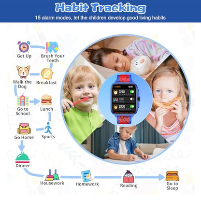 WZWNEER 2.0 Inches P72 320x180 Touchscreen Smartwatch for Children