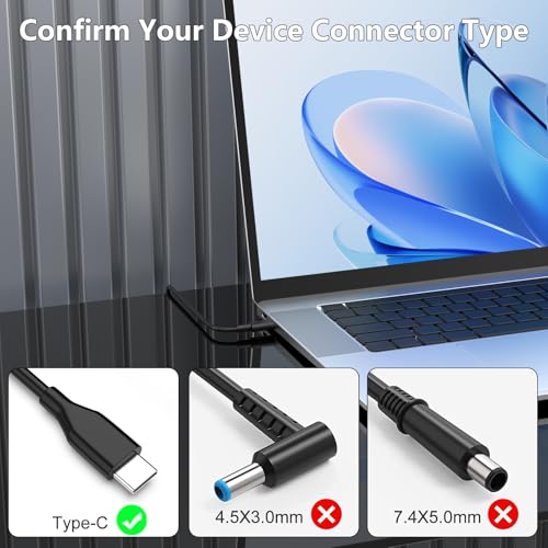 FSJTD 65W USB Type C Laptop Charger Model DL65200325